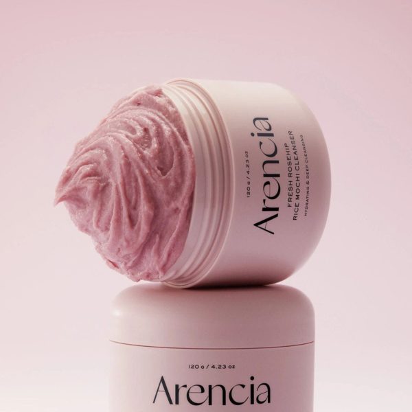 arencia fresh rosehip rice mochi cleanser